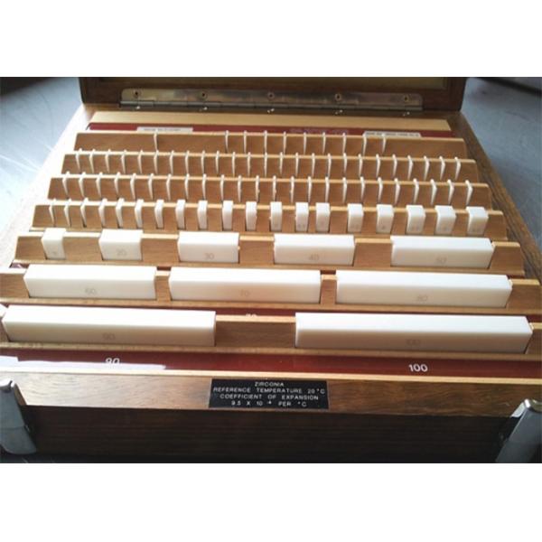 Buy High Precision Wearable Machinable  Ceramic  Block Ceramic Gauge Block at wholesale prices