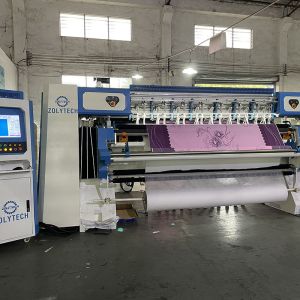 ZOLYTECH WV15 Computerized Quilting Machine Mattress Manufacturing Equipment