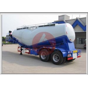 28000kg Loading Pneumatic Bulk Trailer 27m³ Volume With Weichai Diesel Engine