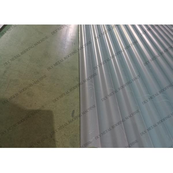 Double Layer 0.3mm Metal Roofing Machine Plc Automatic For Sheet