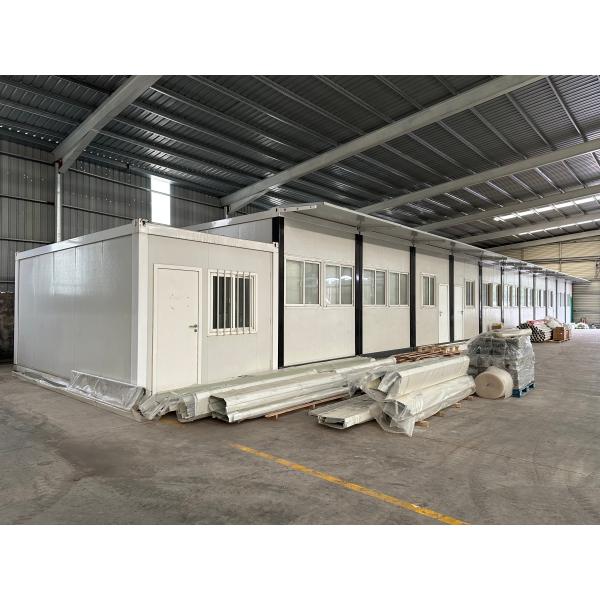 House Galvanized Steel Structure Sandwich Panel 20ft 40ft Container Home Modern Prefab Flat Pack Living House Container