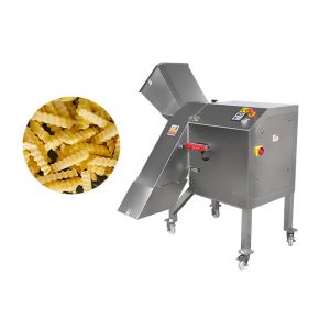Fruit And Vegetable Processing Equipment Chopping Wave Shaped Potato Chips