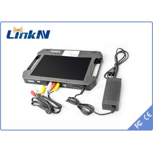 Quality Handheld COFDM Video Receiver Battery Powered with Display Diversity Reception AES256 for sale