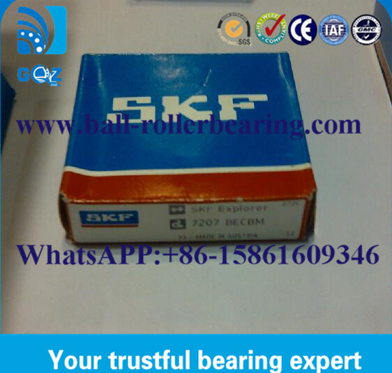 Buy Long Life 7207BECBM Double Row Angular Contact Bearing Size 35*72*17 at wholesale prices