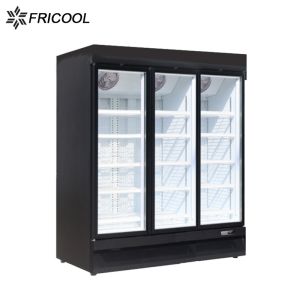 R290 GAS Commercial 3 Door Merchandiser Refrigerator 41.3 Cu.Ft
