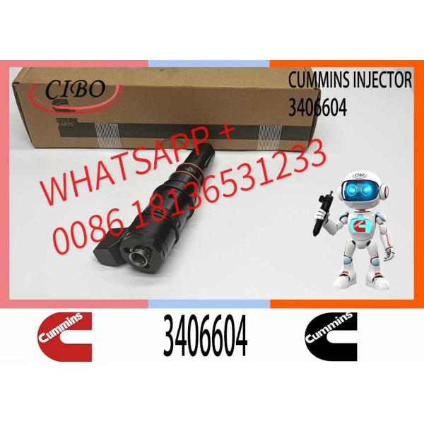 PT Fuel System Diesel Fuel Injector 3406604 For Cummins Construction Engine M11