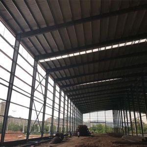 Fast Assembling Prefabricated Steel Frame Workshop Fire Resistance