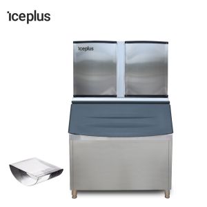 Restaurant Kitchen Crescent Ice Machine Micro Computer Control Easy Operation