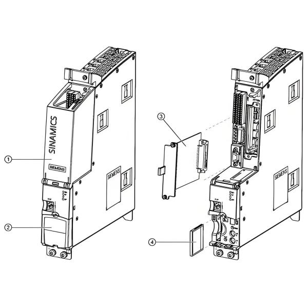 6SL3120-2TE15-0AA4 Siemens Double Motor Module In Booksize Format Dual Axis Motor Module