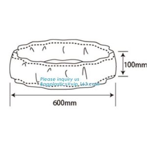 disposable plastic car steering wheel covers, 14 inch clear wheel steering cover