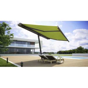China Outdoor independent support full  cassette  retractable awning on sale