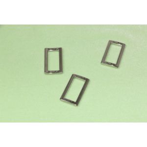 China Rectangle  Custom Buttons For Clothing 30mm Long Bubblefree Granulefree on sale