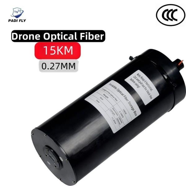 Buy Fpv Drone Optical Fiber with Image Date Module Professional 0.27mm 15km Wide Range Fpv Fibre Optic Communications at wholesale prices