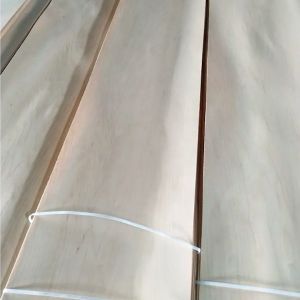 Mildewproof Natural Wood Veneer FSC Certification Maple Slat Layer