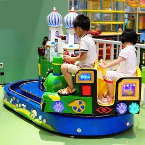 Pathway Kiddie Ride Machines For Amusement Parks / School / Backyard