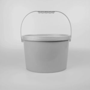 5kg Special Shaped Paint Plastic Bucket With Lid And Handle