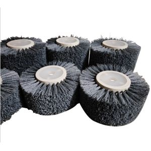 DuPont Wire Brush Roller For Derusting Polishing Copper Plated