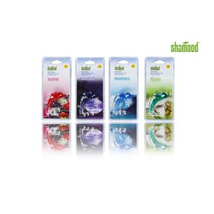 Single Dolphin Shape Plastic 13g Hanging Air Freshener