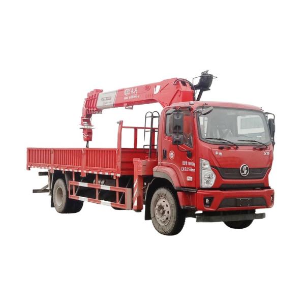Shaanxi Automobile Commercial Vehicle Xuande X6 Composite Version 200 Horsepower 4X2 6.1 Meter Truck-mounted Crane