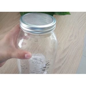 Quality 100 Food Grade Wire Mesh Filter Element For Wide Mouth Mason Jar Lid Kit for sale