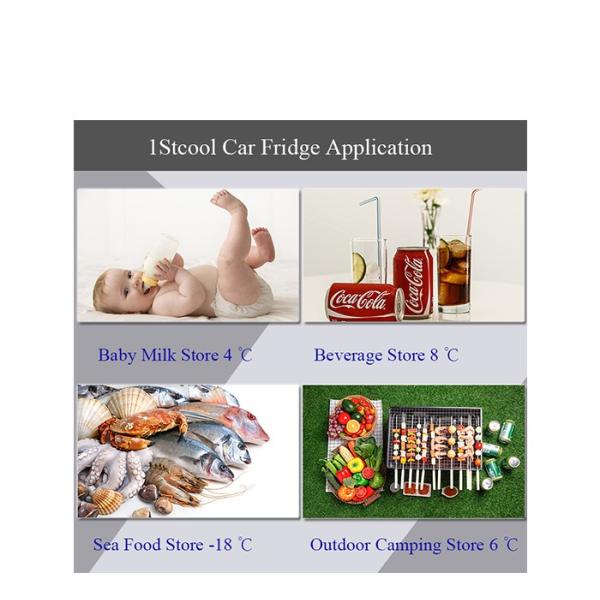 Camping 40dB 20L Room Freezer Car Mounted Refrigerator