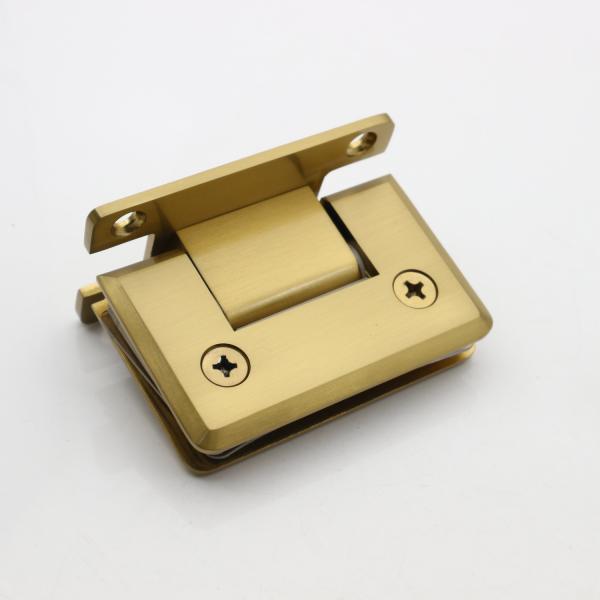 Adjustable Brass Pivot Wall Glass Hinge for Glass Door Pivot Hinges in 90*55mm Size