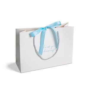 Custom Printed Logo Luxury Gift Paper Bag with Your Own Logo Retail Boutique