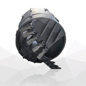 Drilling Rig Tool Centrifugal Soil Bucket 1200mm With Open Body