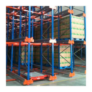 Quality Peterack Storage Radio Shuttle Racking Customized Semi Automatic Warehouse Racking System for sale