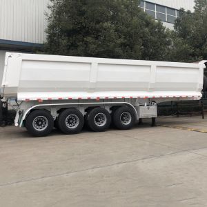 Rocks Transport HYVA Cylinder Hydraulic 80T 4 Axle Tipper