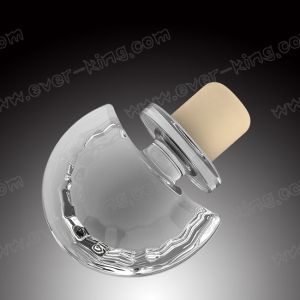 Extra Flint Glass Liquor Bottle Cap Stopper Closure Customized