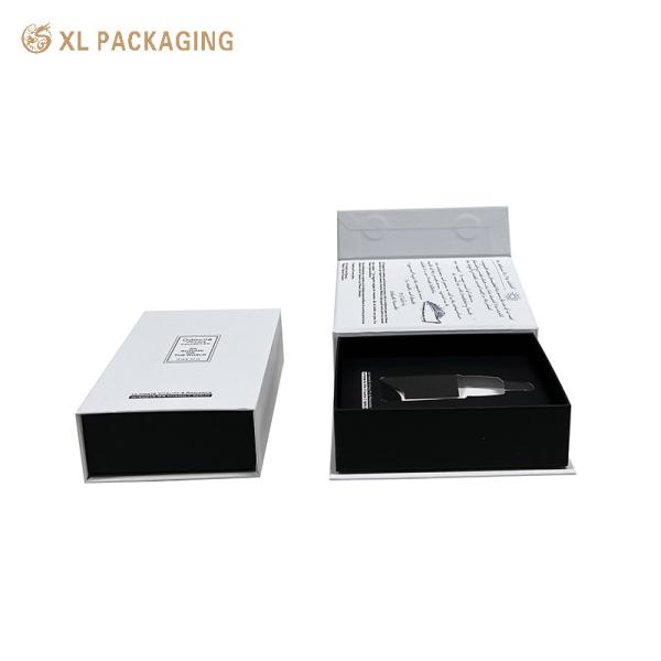 XL Packaging Custom Packaging Box Custom Paper Perfume Gift Box with Logo Flip Clamshell , Hair Essential Oil Packaging Paper Box