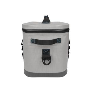 14L Square Soft Cooler , Lightweight Cooler Backpack Water Resistant