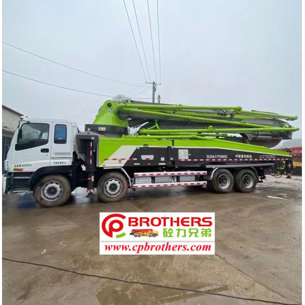 Renovated 2012 Zoomlion 52m Concrete Pump on Isu Zu