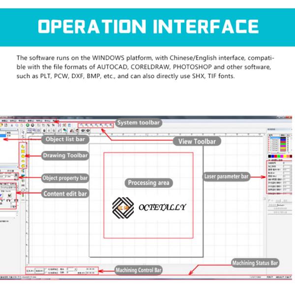 All In One Desktop Mini Laser Engraving Machine 20W 30W 50W Fiber Laser Marker