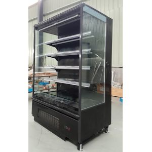 Fan Cooling Vegetable Open Display Fridge With Ventilated Cooling System