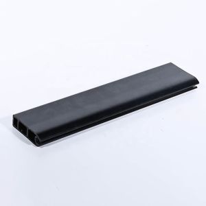 Internal Seal Strip Stopper Black Profiles PVC Extrusion Customized Plastic