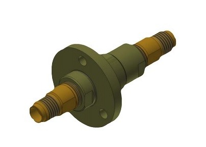 Buy Antenna System Copper Alloy 300Rpm Rf Rotary Joint Slip Ring at wholesale prices