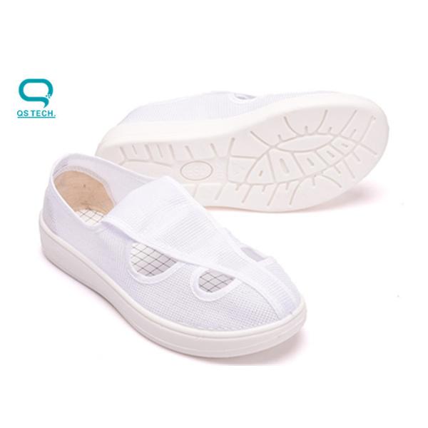 Buy Anti Static ESD Cleanroom Shoes 106 - 109Ω Resistance To Ground at wholesale prices