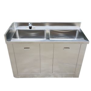 Induction Laboratory GMP Stainless Steel Single Sink Dust Free