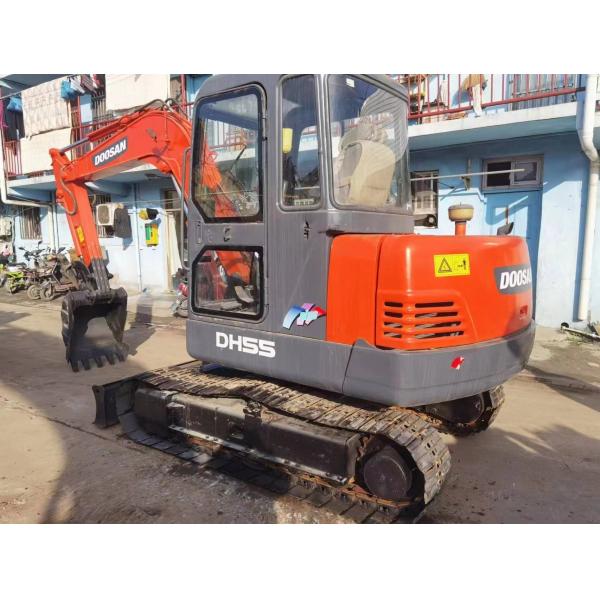 5t Used Mini Digger Doosan DH55 DH60 Crawler Excavator