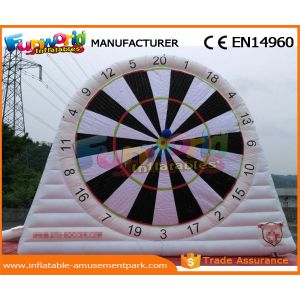 Popular PVC Inflatable Football Soccer Dart Board Inflatable Foot Darts Rentals