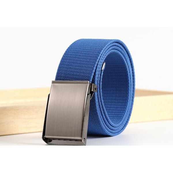 3.8cm High Elastic Braided Belt 120cm Length Casual Mens Belts For Jeans