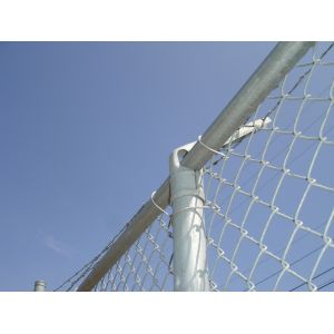 Hot dipped galvanized 9 gauge chain link wire mesh fence