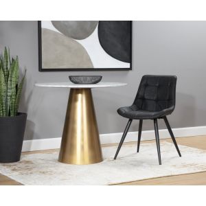 Modern Restaurant Furniture 84cm 50cm PU Leather Dining Chair