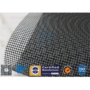 4*4 PTFE Coated Fiberglass Mesh Fabric 580GSM Black Tortilla Press Conveyor Belt