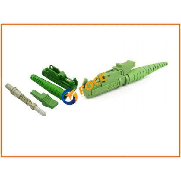 Buy Single Mode PC E2000 APC Fiber Optic Connector With Push-pull Coupling Mechanism at wholesale prices
