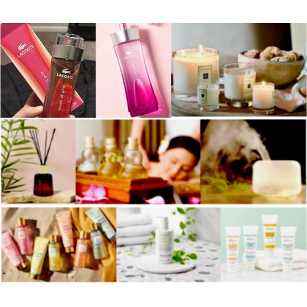 COA Light Yellow Touch Of Pink Essence Oil For Perfume Making