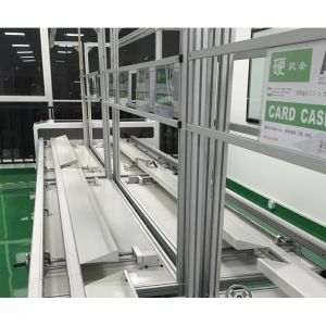 60KG Stainless Steel Chain SMT Production Line 200-2000 mm/min