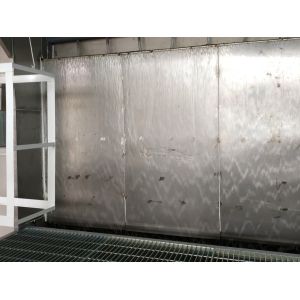 Steel Substrate Manual Bzb Water Curtain Spray Booth